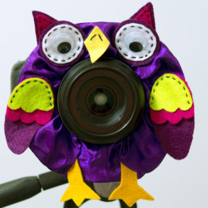 Owl Camera Puppet Child Photography Prop